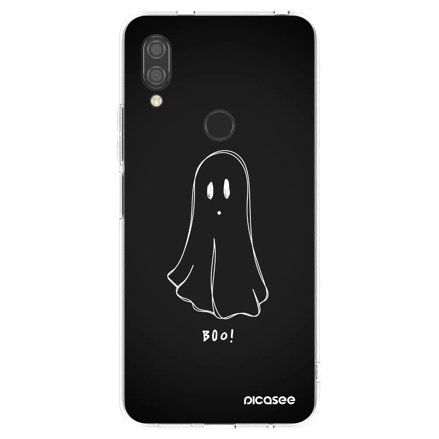 Picasee átlátszó szilikon tok az alábbi mobiltelefonokra Xiaomi Redmi 7 - Ghost 2
