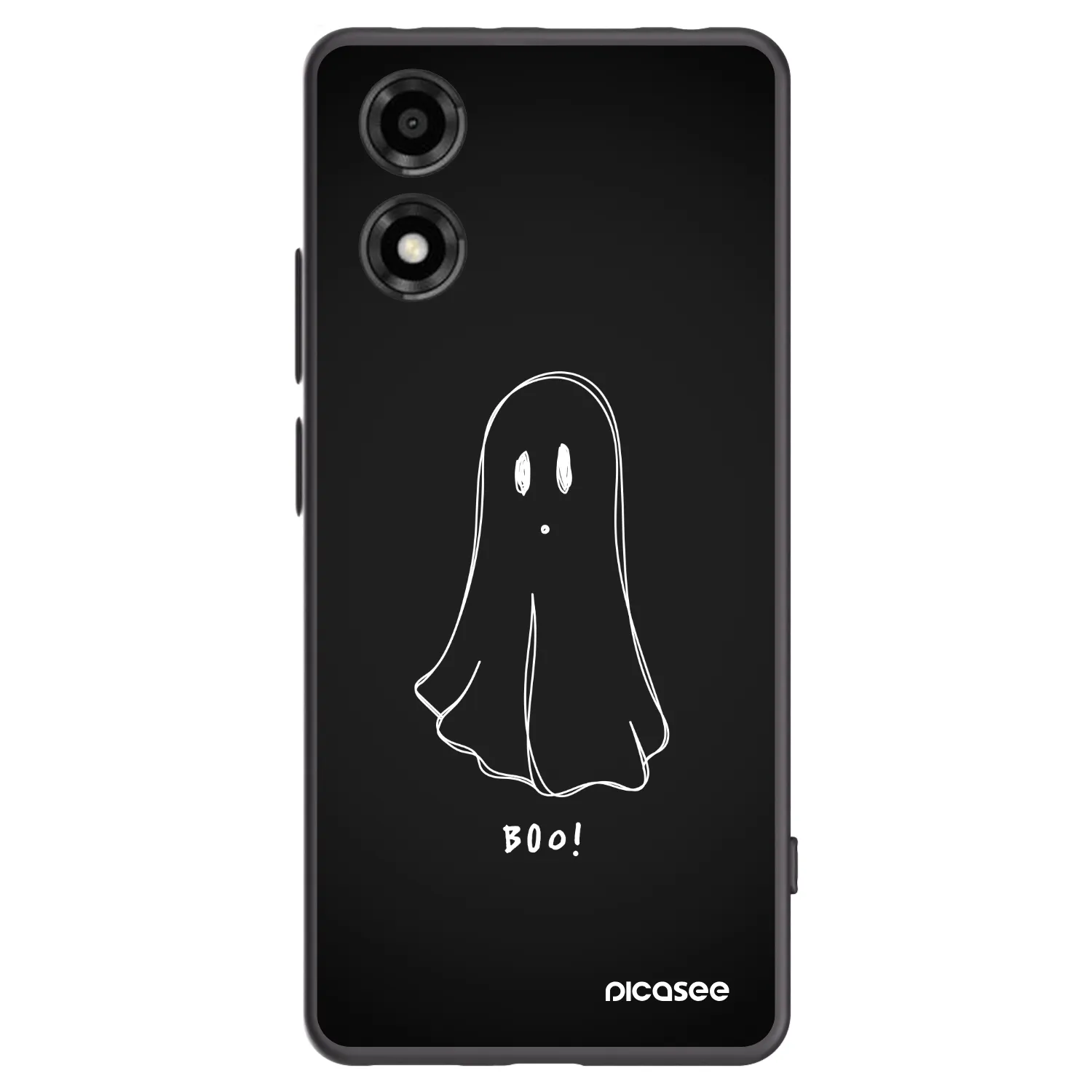Picasee fekete szilikon tok az alábbi mobiltelefonokra Motorola Moto E14 - Ghost 2