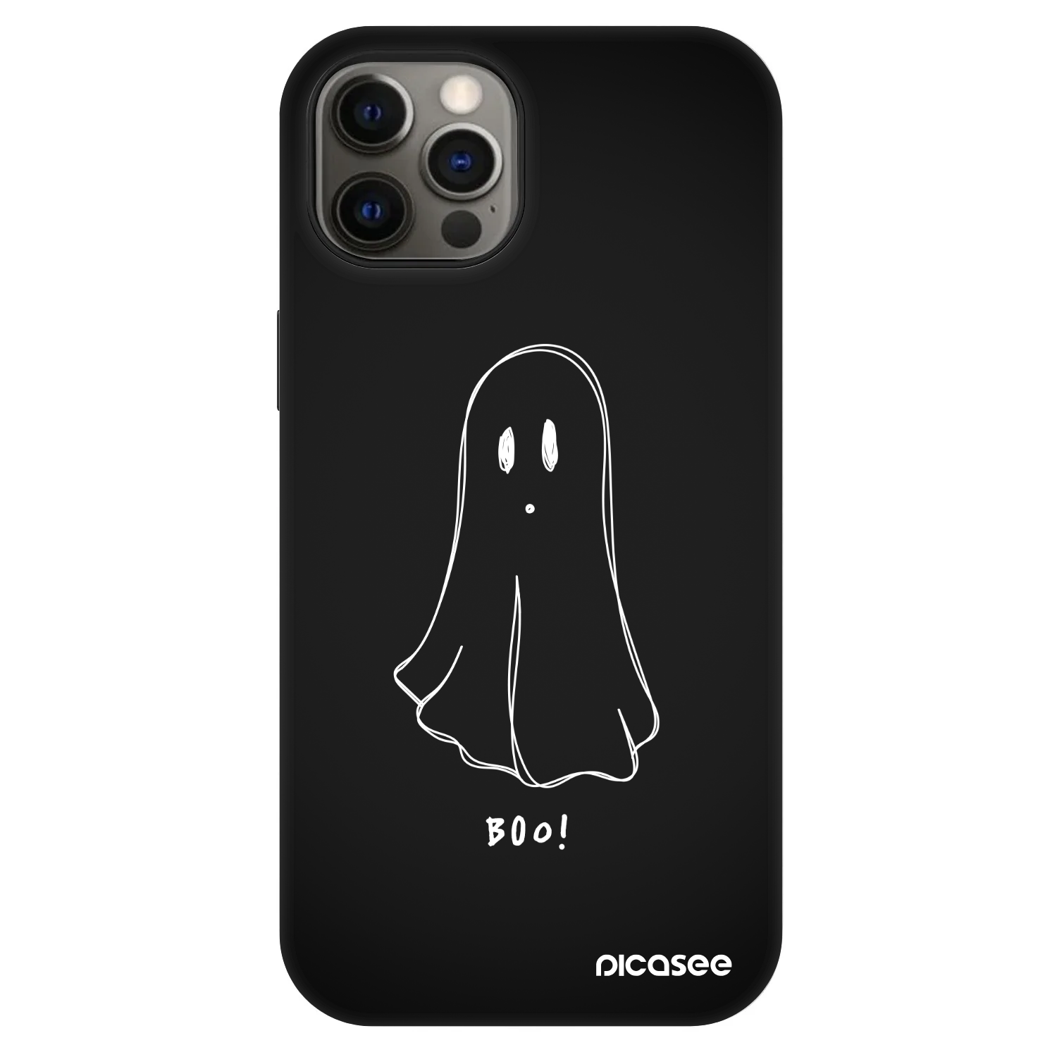 Picasee Fashion Case MagSafe Apple iPhone 12 Pro - Ghost 2