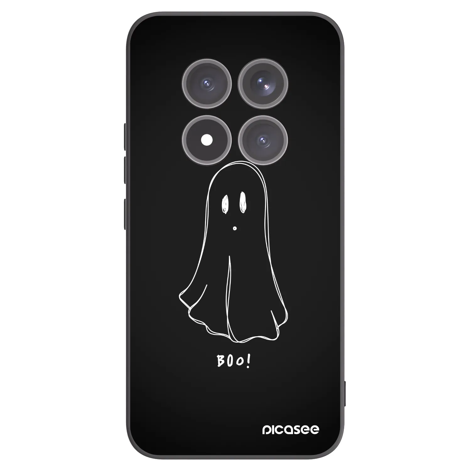 Picasee fekete szilikon tok az alábbi mobiltelefonokra Xiaomi Redmi Note 15 Pro+ - Ghost 2