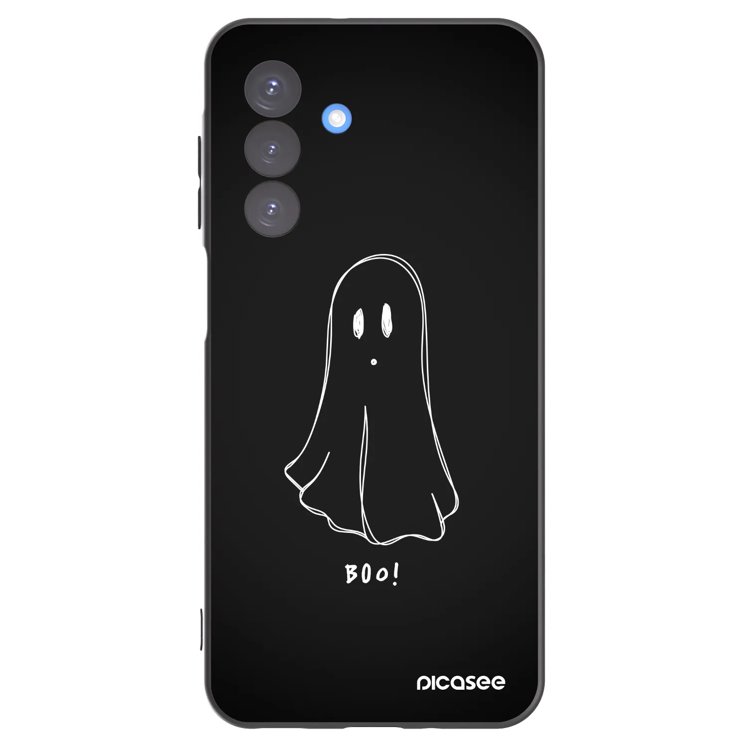 Picasee fekete szilikon tok az alábbi mobiltelefonokra Samsung Galaxy A17 5G - Ghost 2