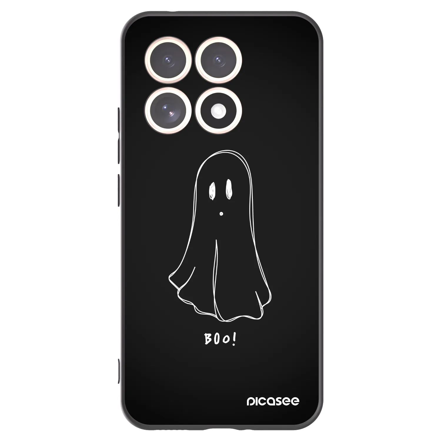 Picasee fekete szilikon tok az alábbi mobiltelefonokra Xiaomi 15T - Ghost 2