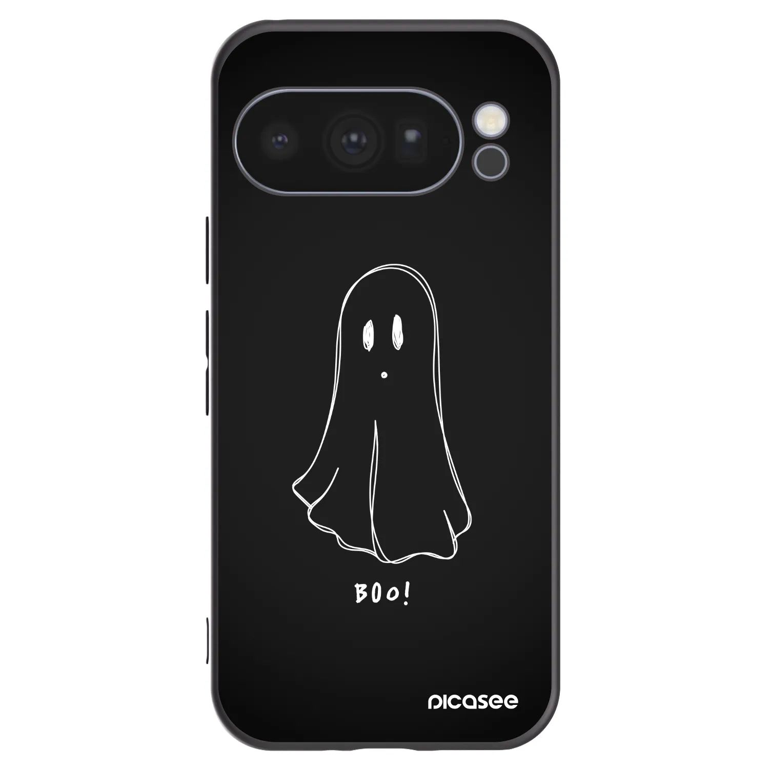 Picasee fekete szilikon tok az alábbi mobiltelefonokra Google Pixel 10 Pro - Ghost 2