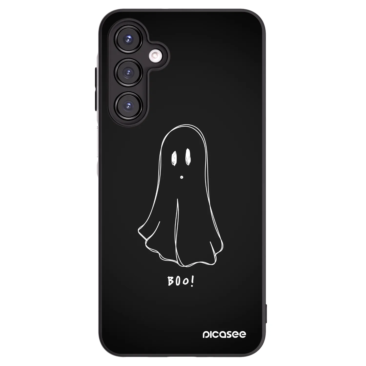 Picasee fekete szilikon tok az alábbi mobiltelefonokra Samsung Galaxy A16 4G - Ghost 2