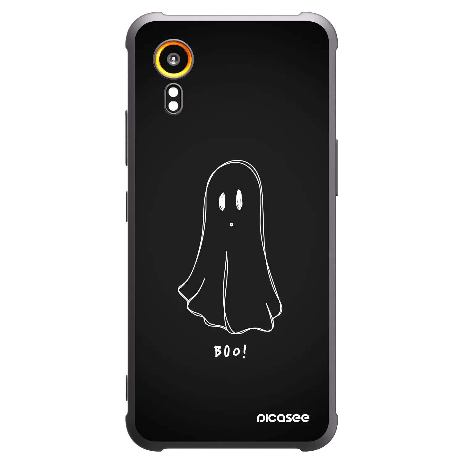 Picasee fekete szilikon tok az alábbi mobiltelefonokra Samsung Galaxy XCover 7 - Ghost 2