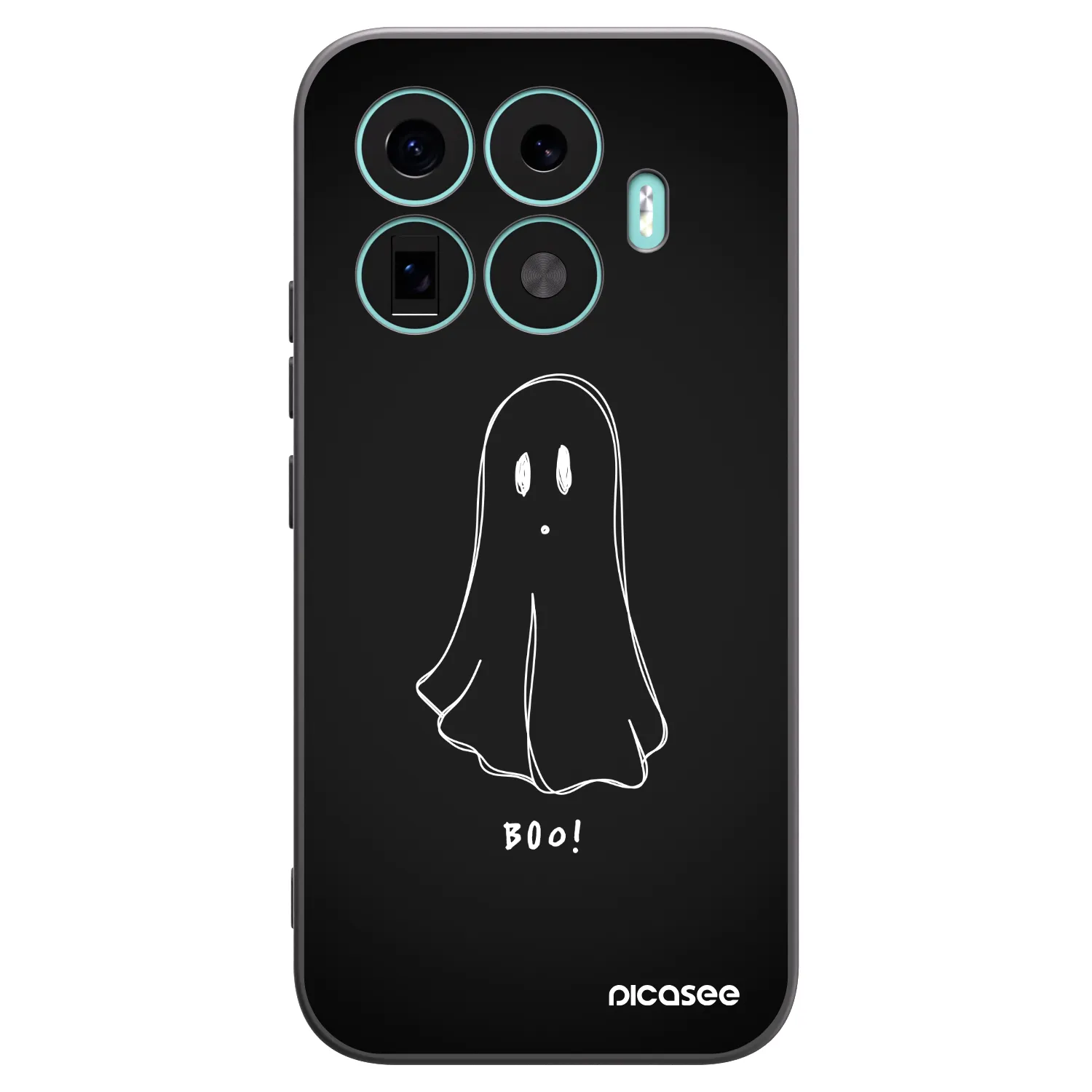 Picasee fekete szilikon tok az alábbi mobiltelefonokra Xiaomi 17T - Ghost 2