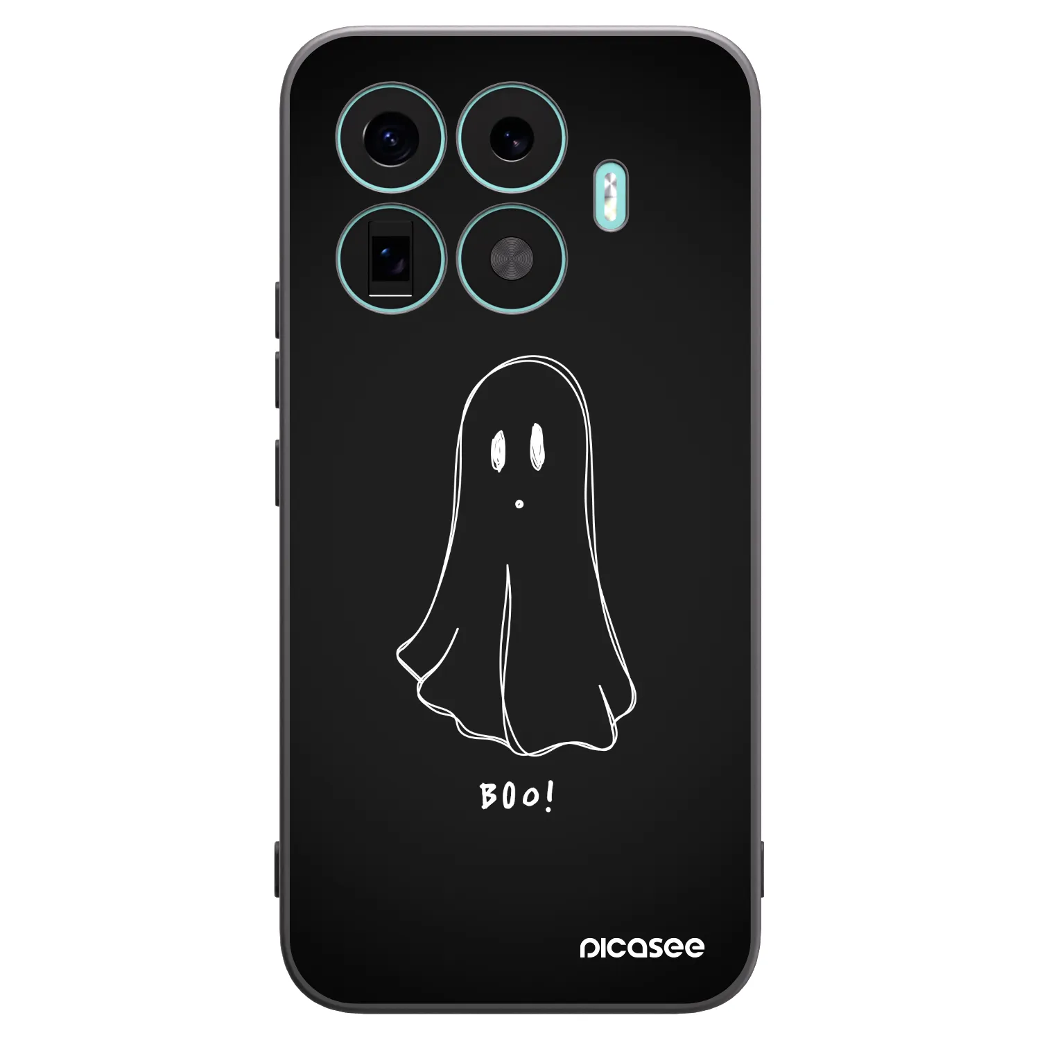 Picasee fekete szilikon tok az alábbi mobiltelefonokra Xiaomi 17T Pro - Ghost 2