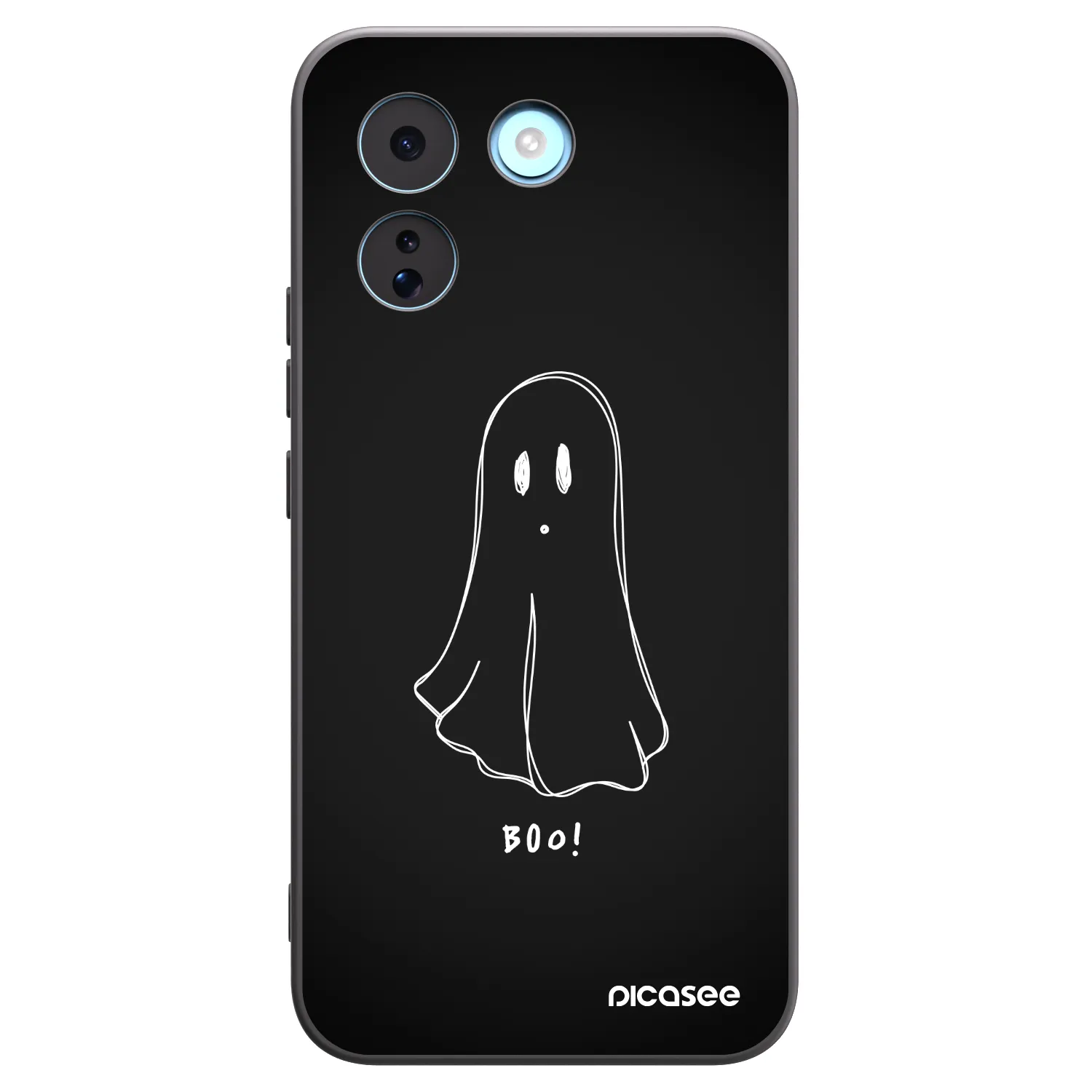 Picasee fekete szilikon tok az alábbi mobiltelefonokra Xiaomi Redmi Note 17 Pro MAX 5G - Ghost 2