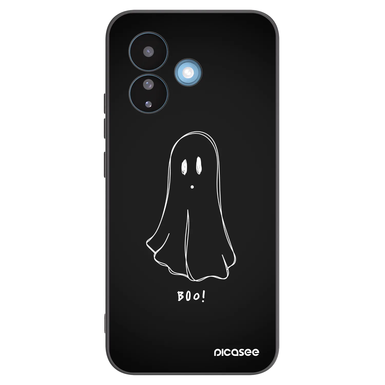 Picasee fekete szilikon tok az alábbi mobiltelefonokra Xiaomi Redmi Note 17 Pro 5G - Ghost 2