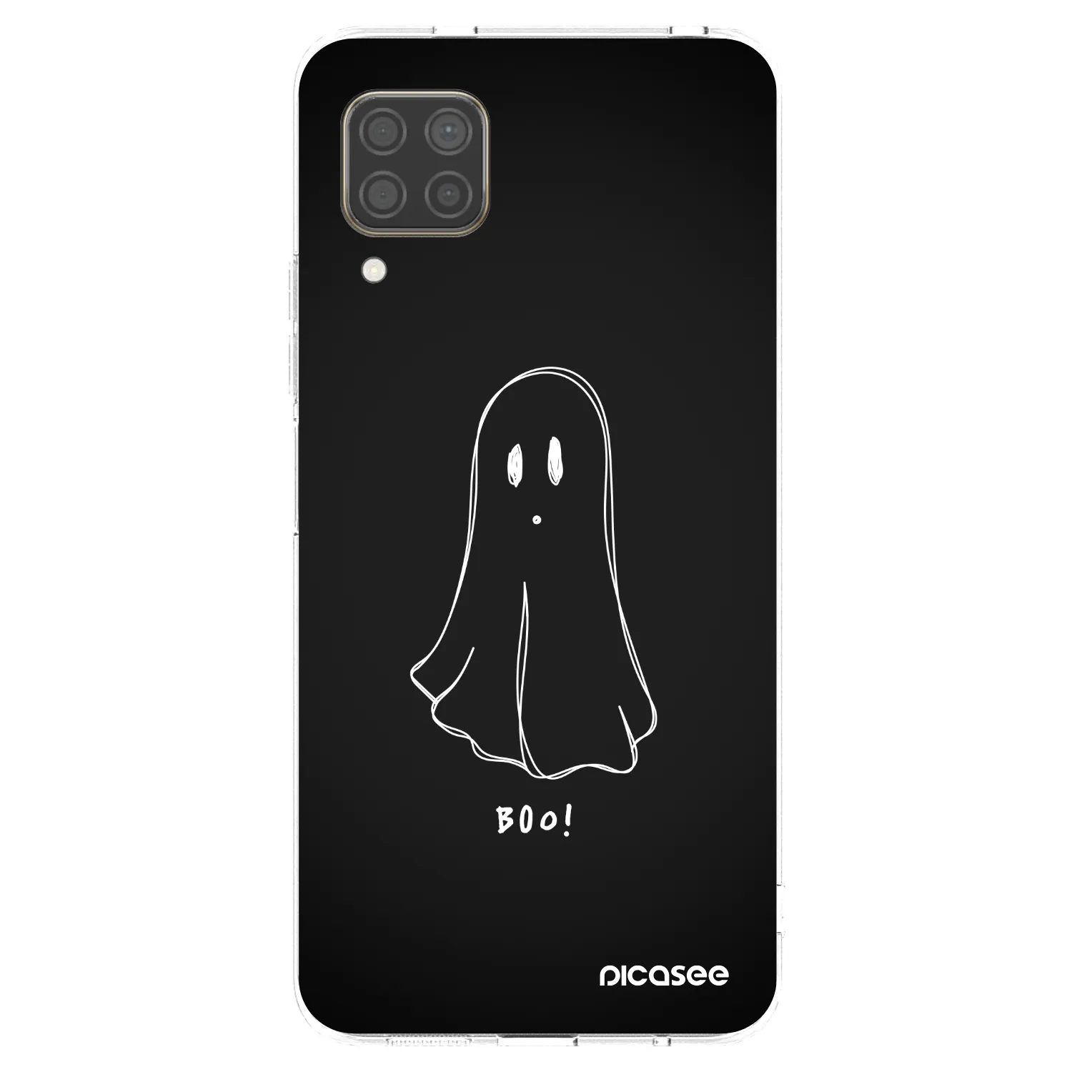 Picasee átlátszó szilikon tok az alábbi mobiltelefonokra Huawei P40 Lite - Ghost 2