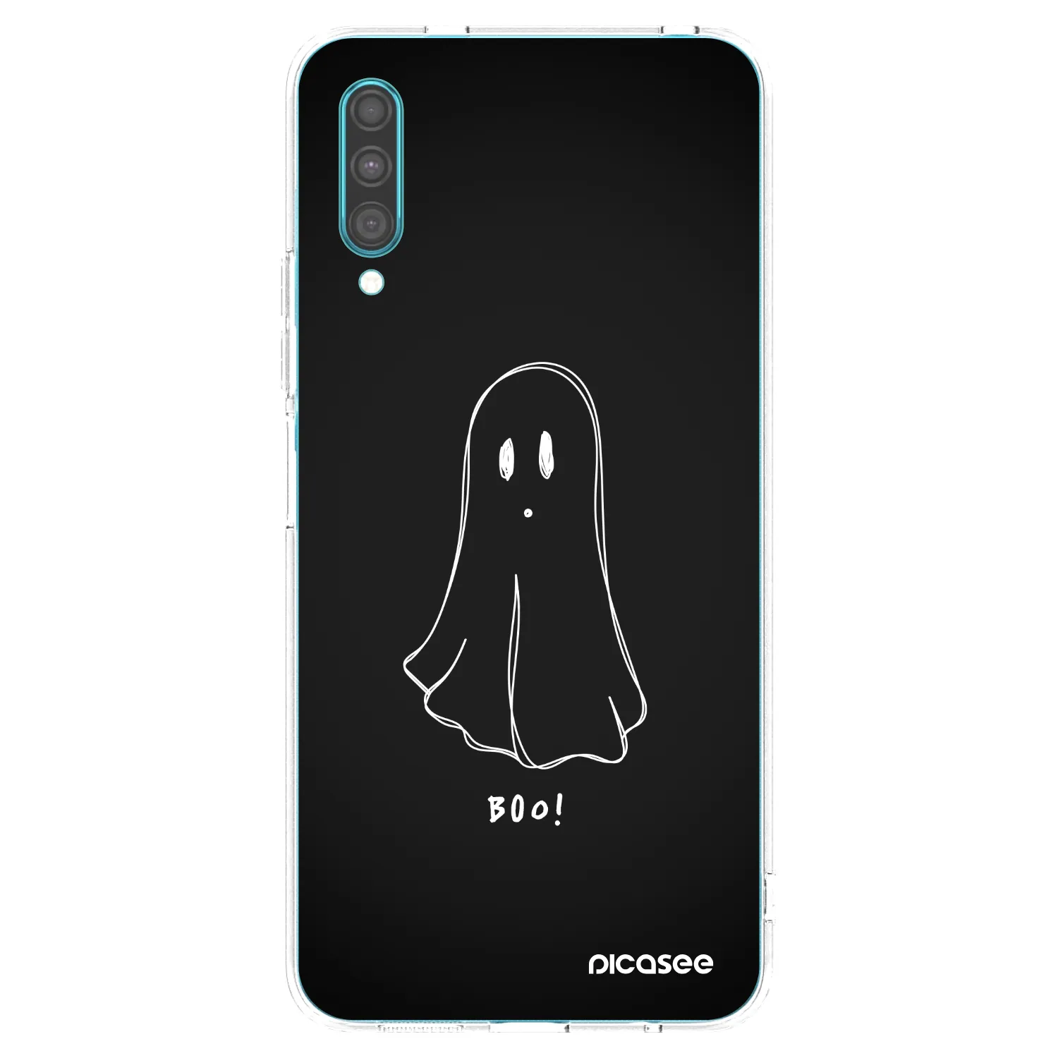 Picasee átlátszó szilikon tok az alábbi mobiltelefonokra Samsung Galaxy A30s A307F - Ghost 2