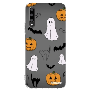 Picasee átlátszó szilikon tok az alábbi mobiltelefonokra Honor 9X Pro - Spooky crew