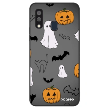 Szilikon tok erre a típusra Samsung Galaxy A40 A405F - Spooky crew