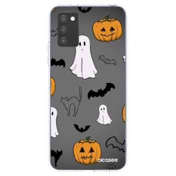 Tok az alábbi mobiltelefonokra Samsung Galaxy A02s A025G - Spooky crew