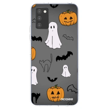Tok az alábbi mobiltelefonokra Samsung Galaxy A03s A037G - Spooky crew