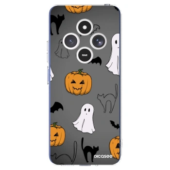 Picasee átlátszó szilikon tok az alábbi mobiltelefonokra Xiaomi Redmi 14C - Spooky crew