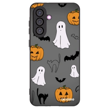 Picasee fekete szilikon tok az alábbi mobiltelefonokra Samsung Galaxy A36 5G - Spooky crew