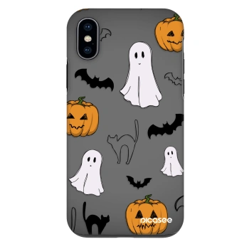 Szilikon tok erre a típusra Apple iPhone X/XS - Spooky crew
