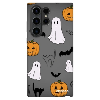 Szilikon tok erre a típusra Samsung Galaxy S23 Ultra 5G - Spooky crew