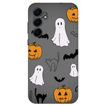 Szilikon tok erre a típusra Samsung Galaxy A55 5G A556B - Spooky crew