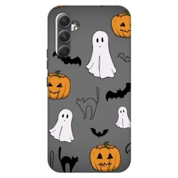 Szilikon tok erre a típusra Samsung Galaxy A34 5G A346B - Spooky crew
