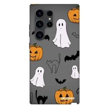 Szilikon tok erre a típusra Samsung Galaxy S24 Ultra S928B 5G - Spooky crew