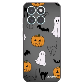 Picasee fekete szilikon tok az alábbi mobiltelefonokra Motorola Edge 70 Fusion - Spooky crew