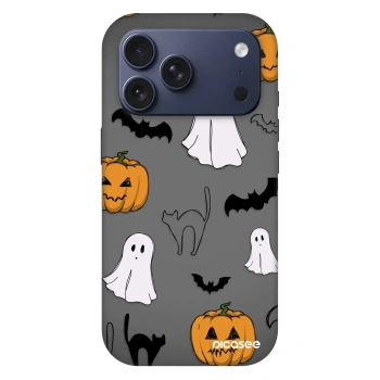 Szilikon tok erre a típusra Apple iPhone 18 Pro - Spooky crew