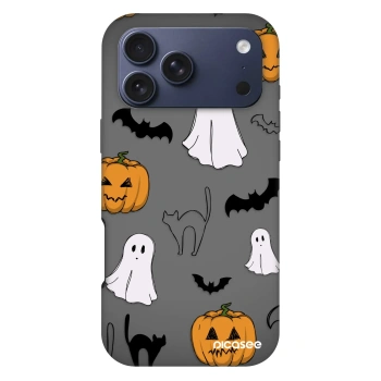 Szilikon tok erre a típusra Apple iPhone 18 Pro Max - Spooky crew