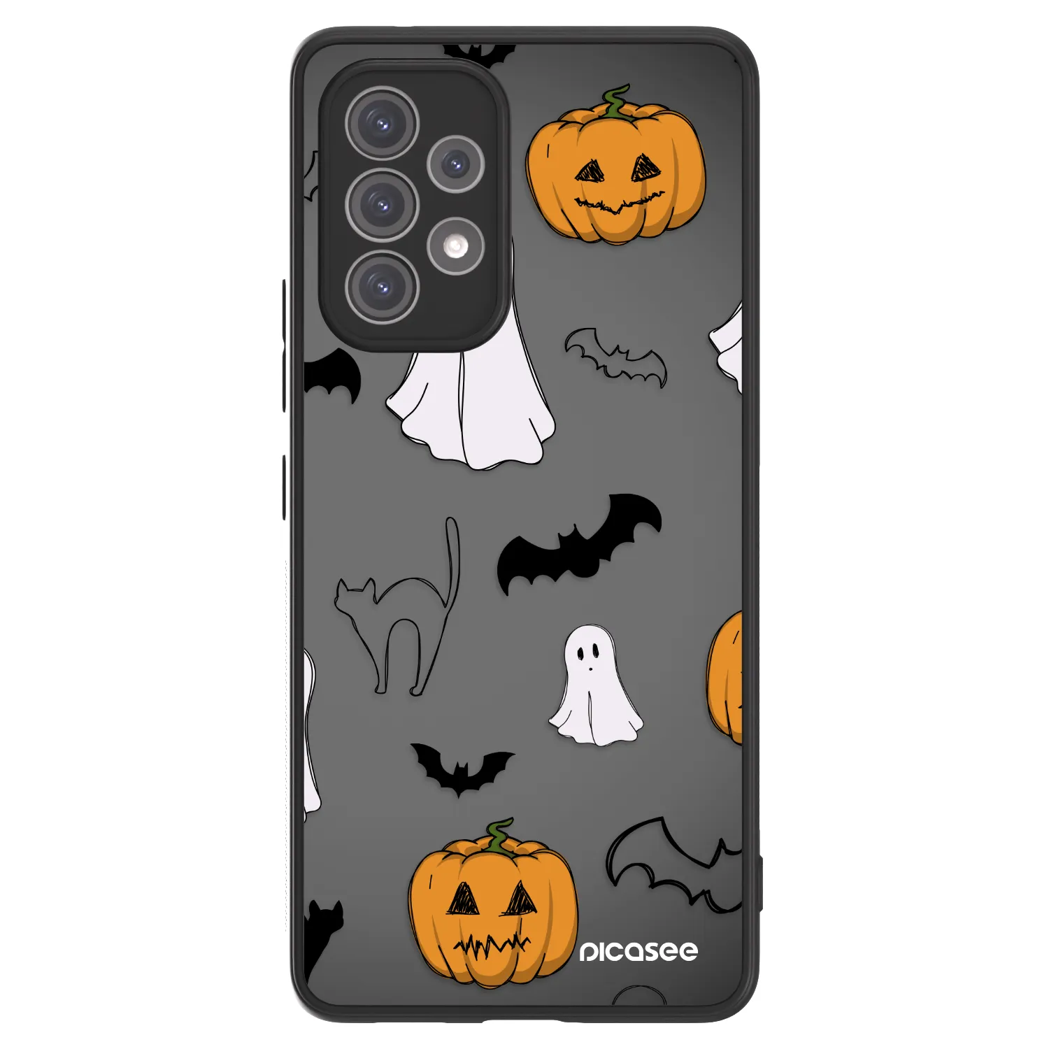 Picasee ULTIMATE CASE Samsung Galaxy A52 5G A525F - készülékre - Spooky crew