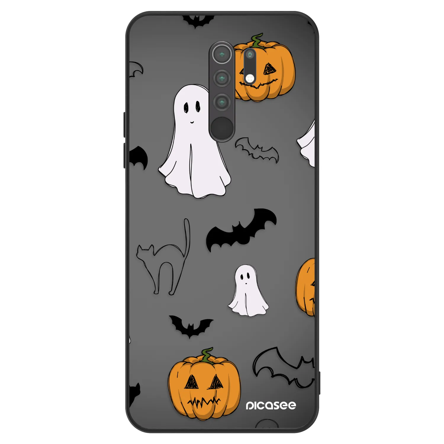 Picasee ULTIMATE CASE Xiaomi Redmi 9 - készülékre - Spooky crew