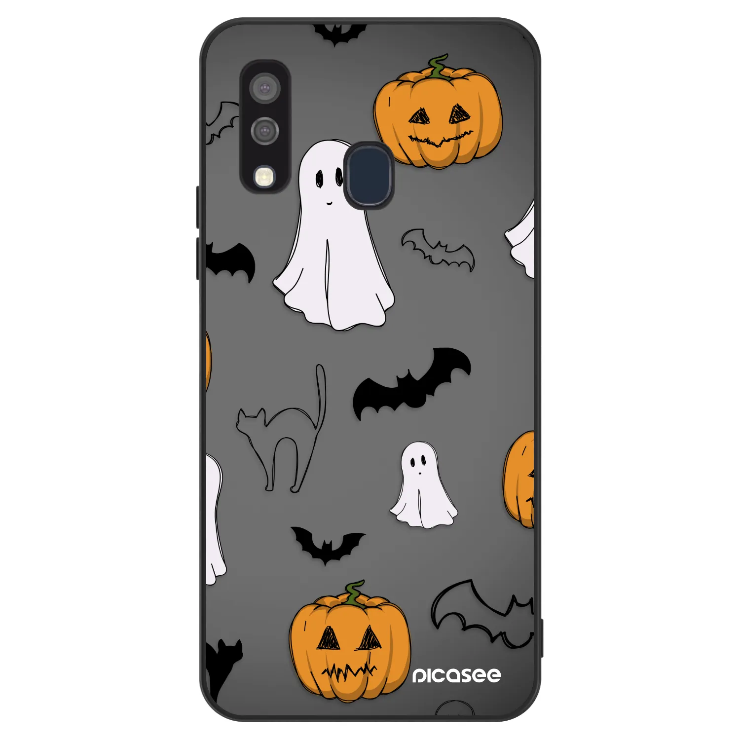 Picasee ULTIMATE CASE Samsung Galaxy A40 A405F - készülékre - Spooky crew