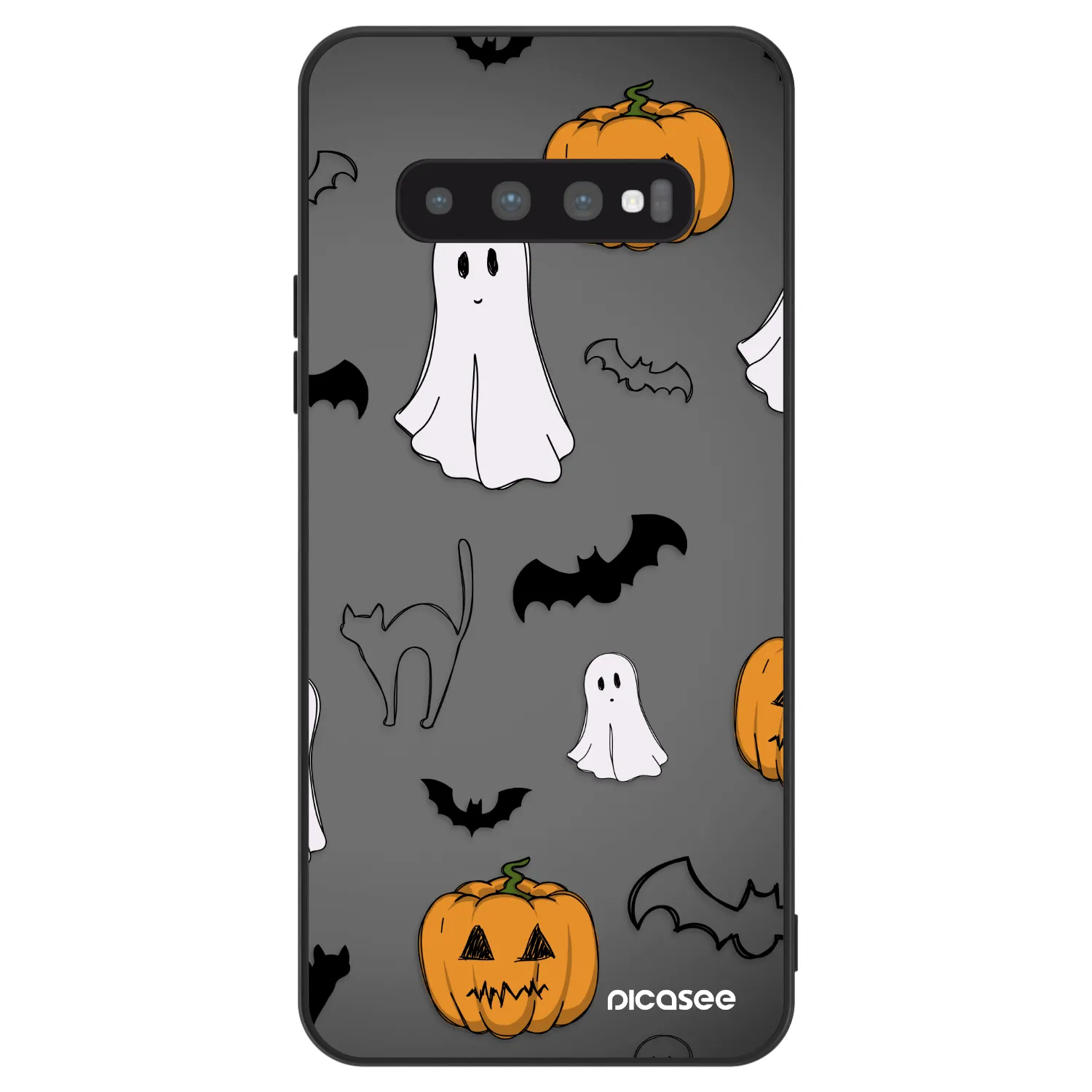 Picasee ULTIMATE CASE Samsung Galaxy S10 G973 - készülékre - Spooky crew