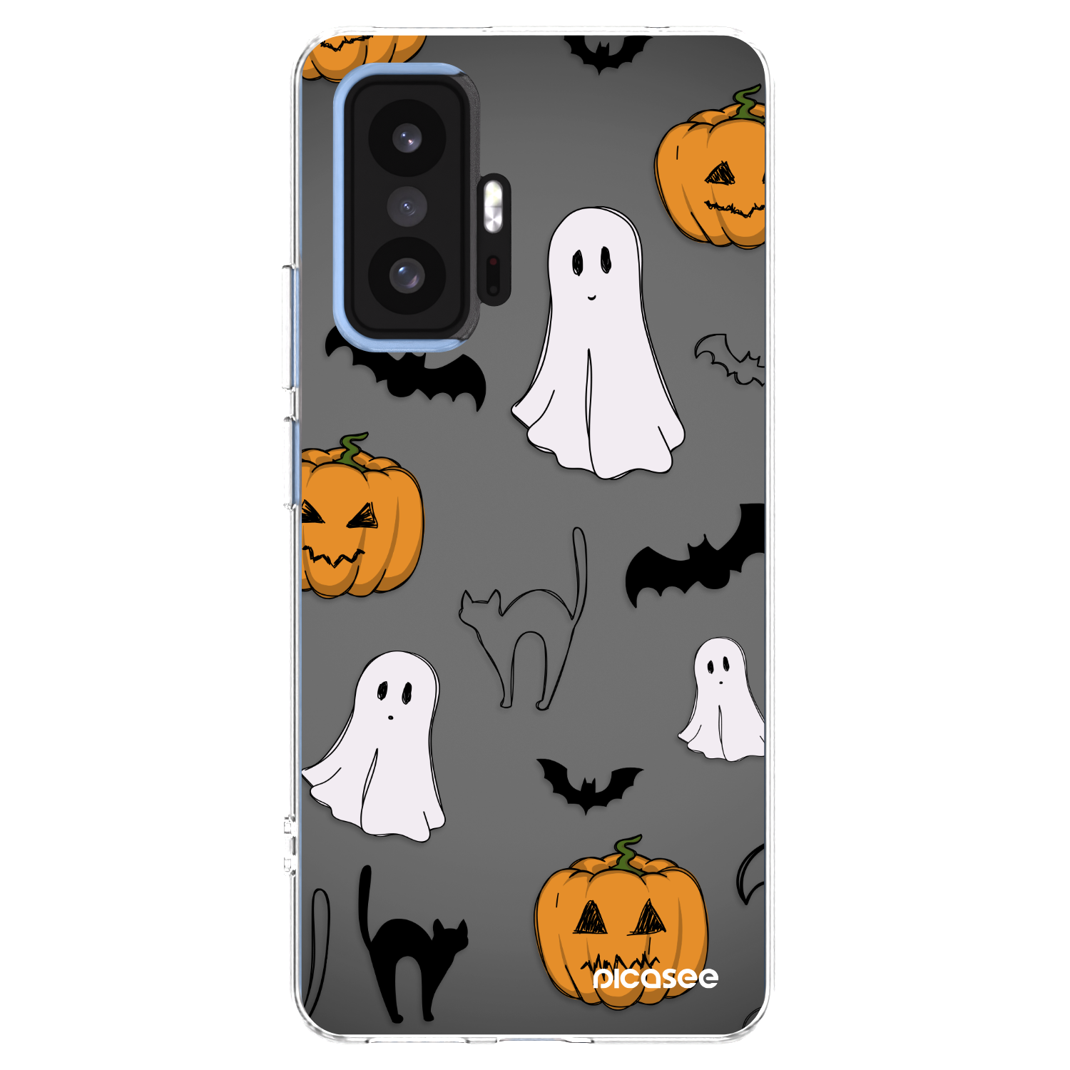 Picasee átlátszó szilikon tok az alábbi mobiltelefonokra Xiaomi 11T Pro - Spooky crew
