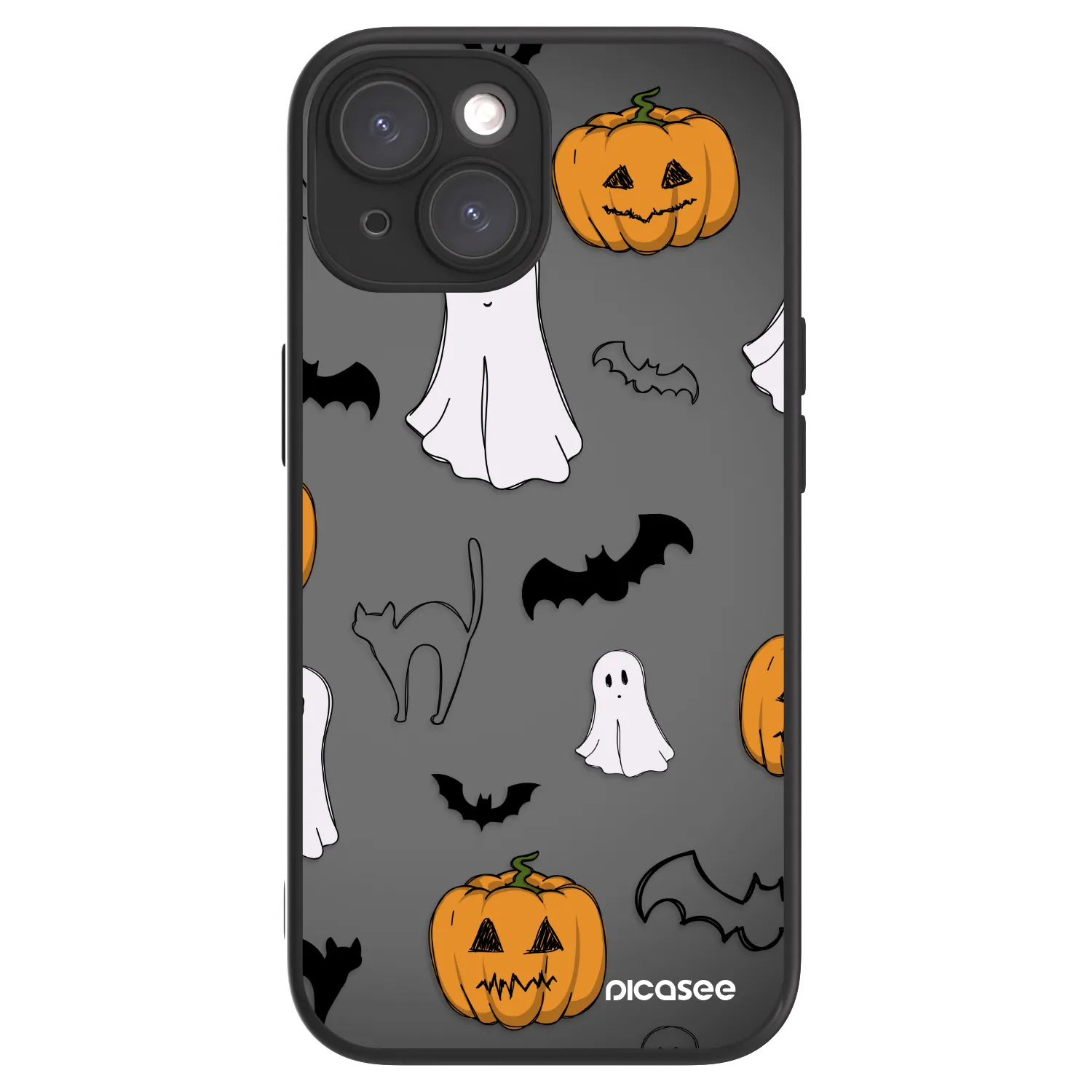 Picasee ULTIMATE CASE MagSafe Apple iPhone 15 - készülékre - Spooky crew