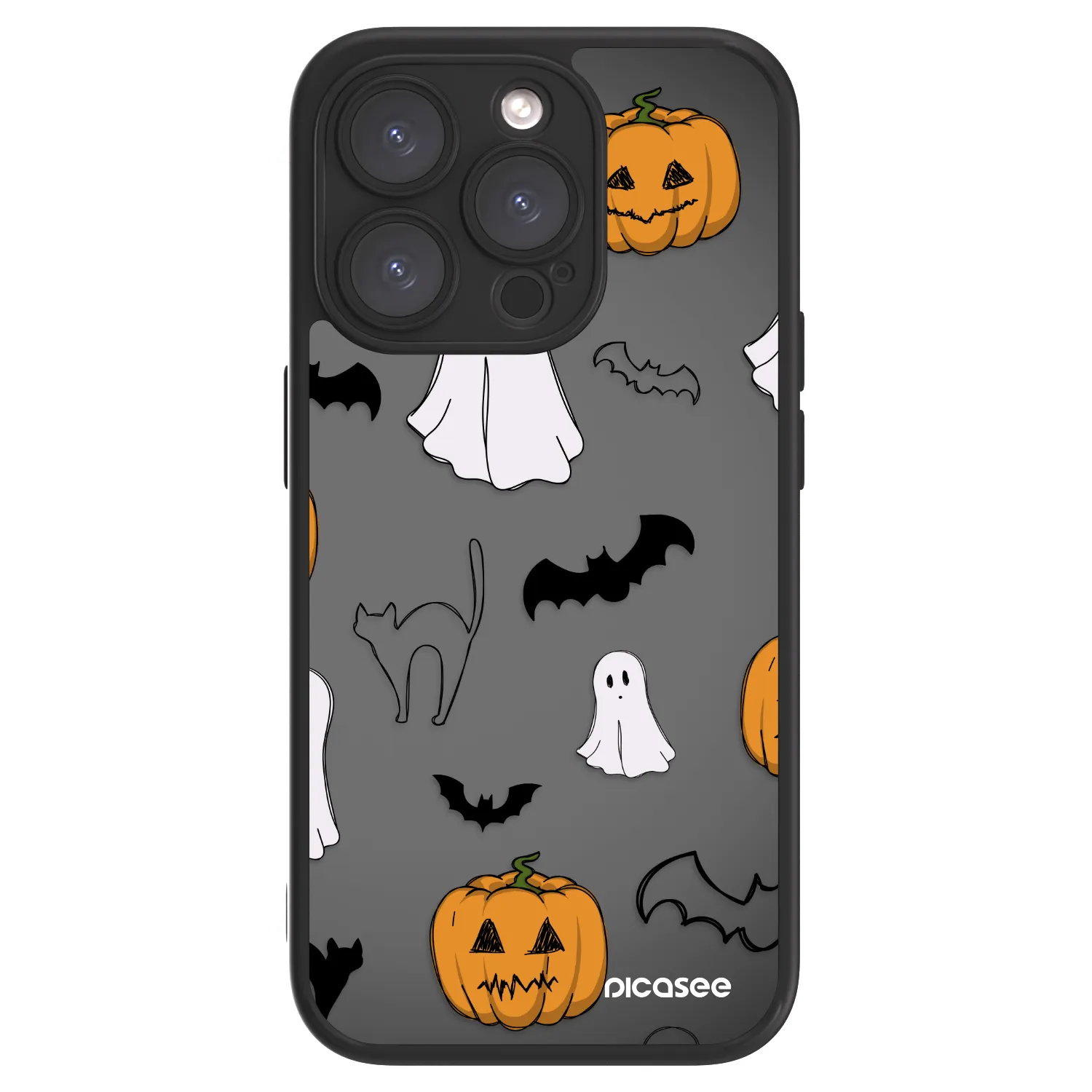 Picasee ULTIMATE CASE MagSafe Apple iPhone 15 Pro - készülékre - Spooky crew