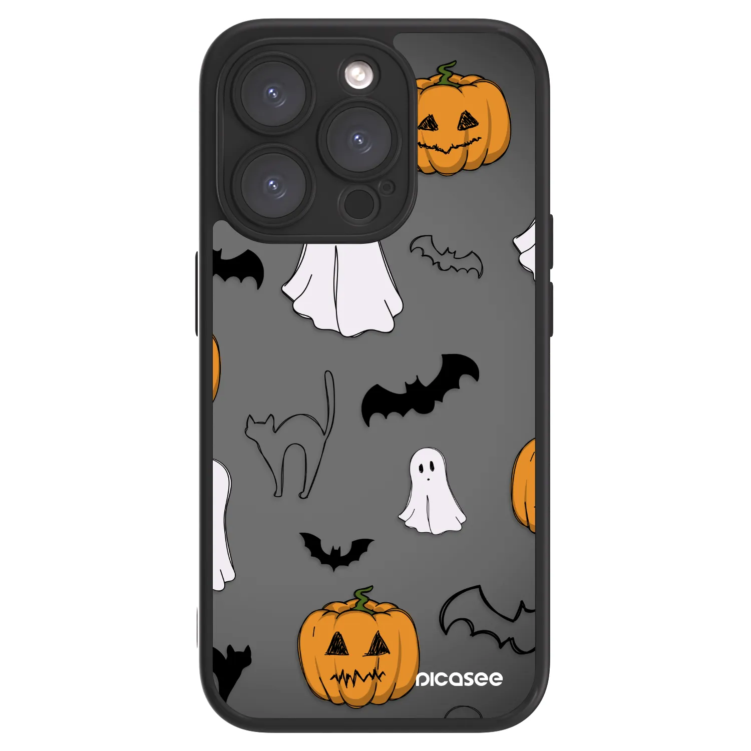 Picasee ULTIMATE CASE Apple iPhone 15 Pro - készülékre - Spooky crew
