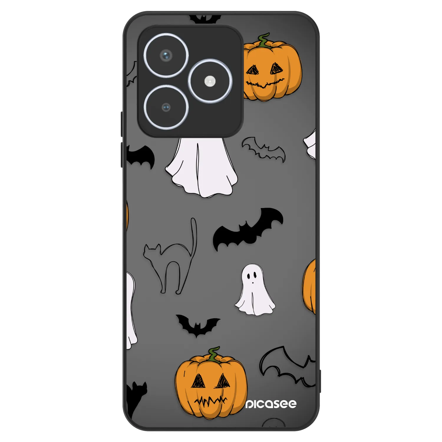 Picasee ULTIMATE CASE Realme C53 - készülékre - Spooky crew