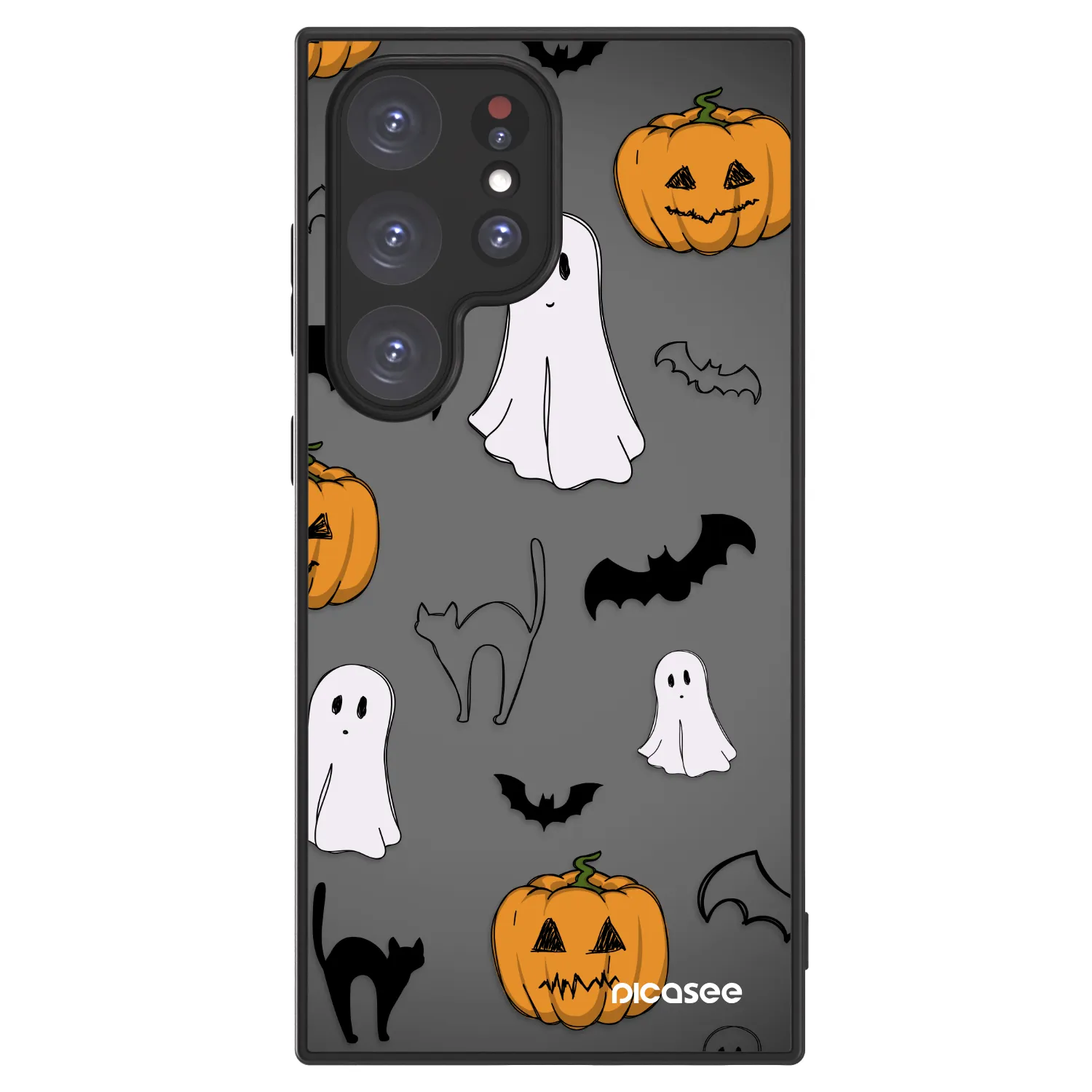Picasee ULTIMATE CASE PowerShare Samsung Galaxy S24 Ultra S928B 5G - készülékre - Spooky crew