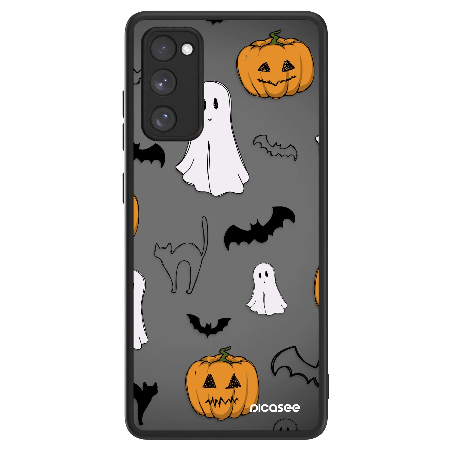 Picasee ULTIMATE CASE PowerShare Samsung Galaxy S20 FE - készülékre - Spooky crew