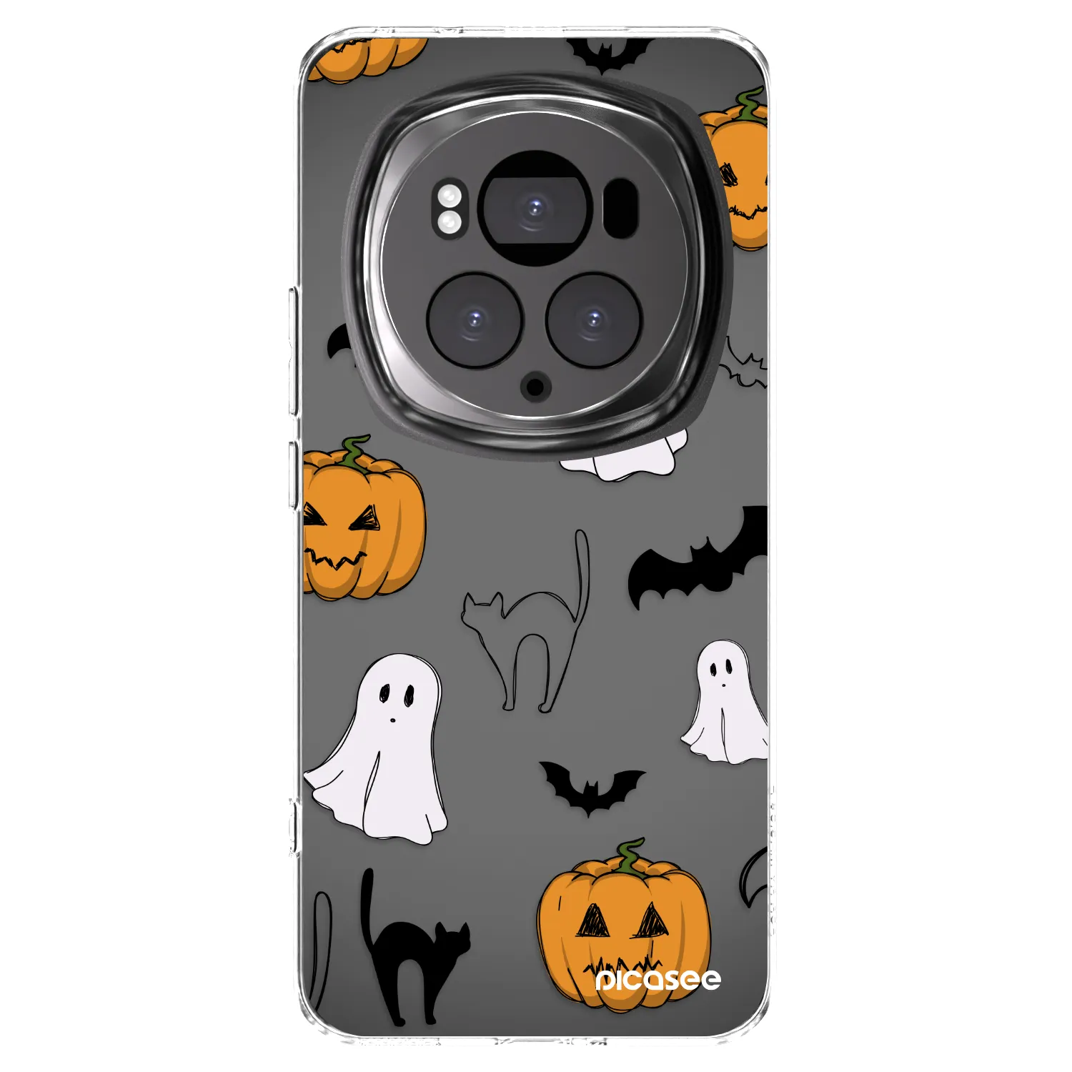 Picasee átlátszó szilikon tok az alábbi mobiltelefonokra Honor Magic6 Pro - Spooky crew