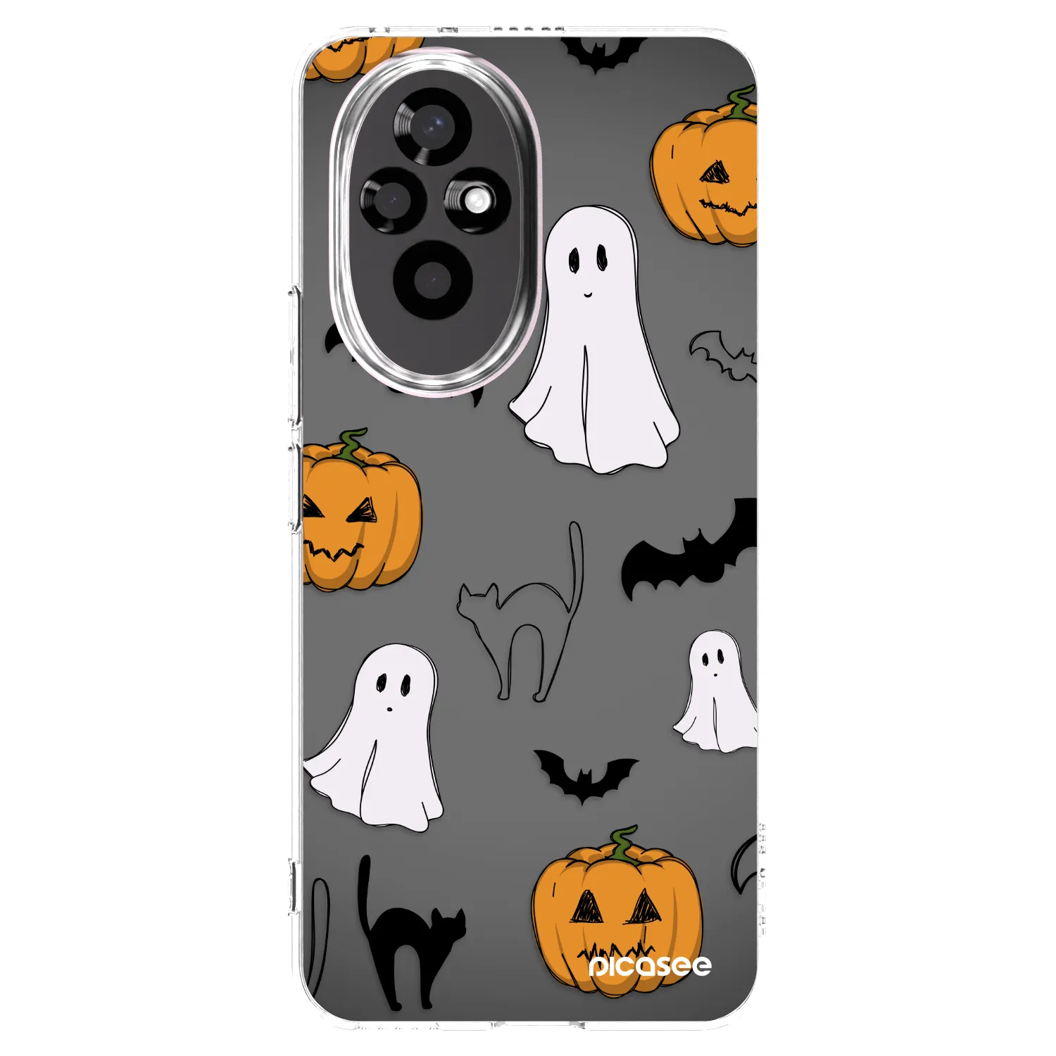 Picasee átlátszó szilikon tok az alábbi mobiltelefonokra Honor 200 5G - Spooky crew