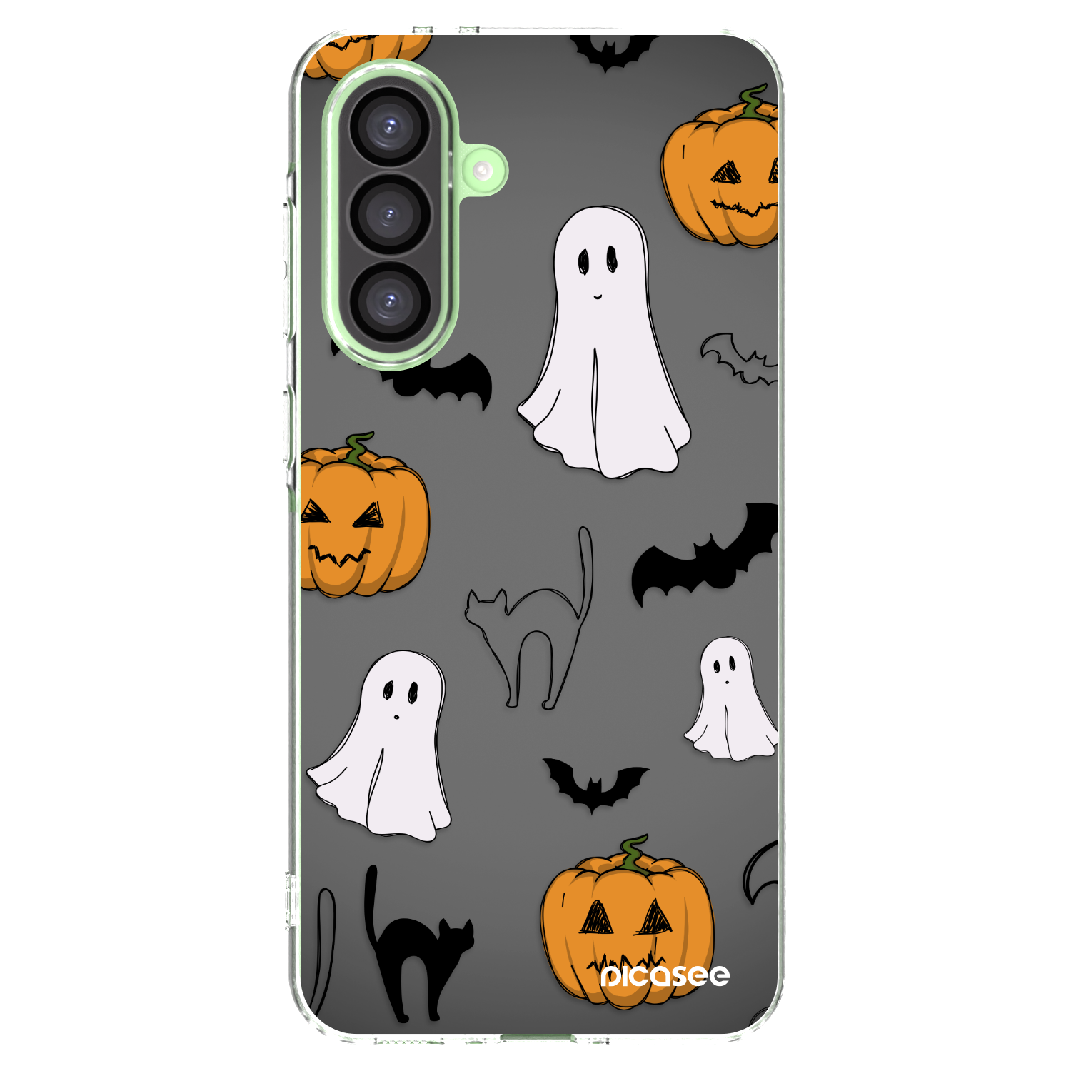 Picasee átlátszó szilikon tok az alábbi mobiltelefonokra Samsung Galaxy A26 5G A266B - Spooky crew