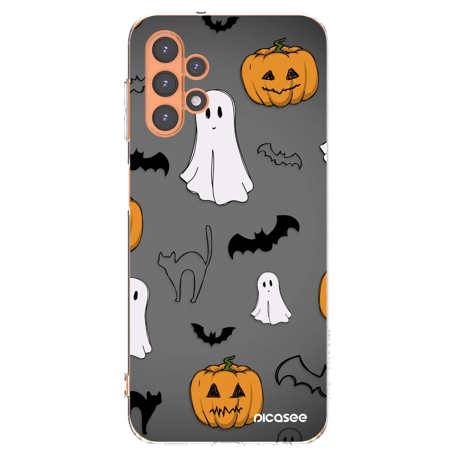 Picasee átlátszó szilikon tok az alábbi mobiltelefonokra Samsung Galaxy A13 5G - Spooky crew
