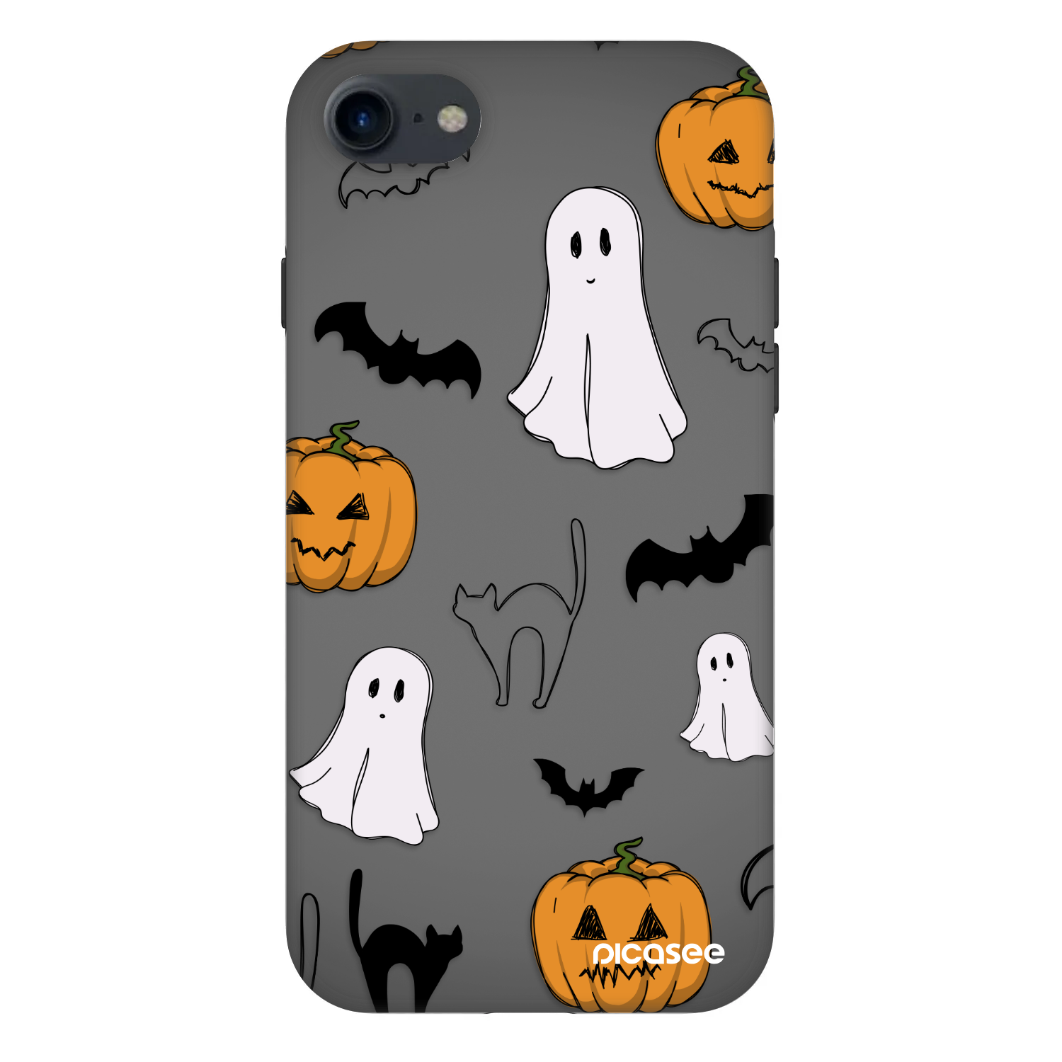 Picasee Fashion Case Apple iPhone 8 - Spooky crew