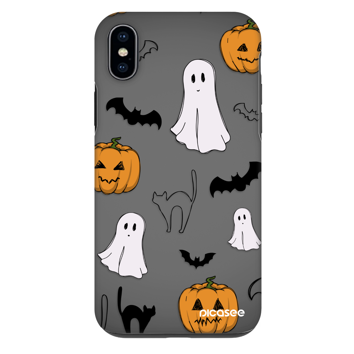 Picasee Fashion Case Apple iPhone XS Max - Spooky crew
