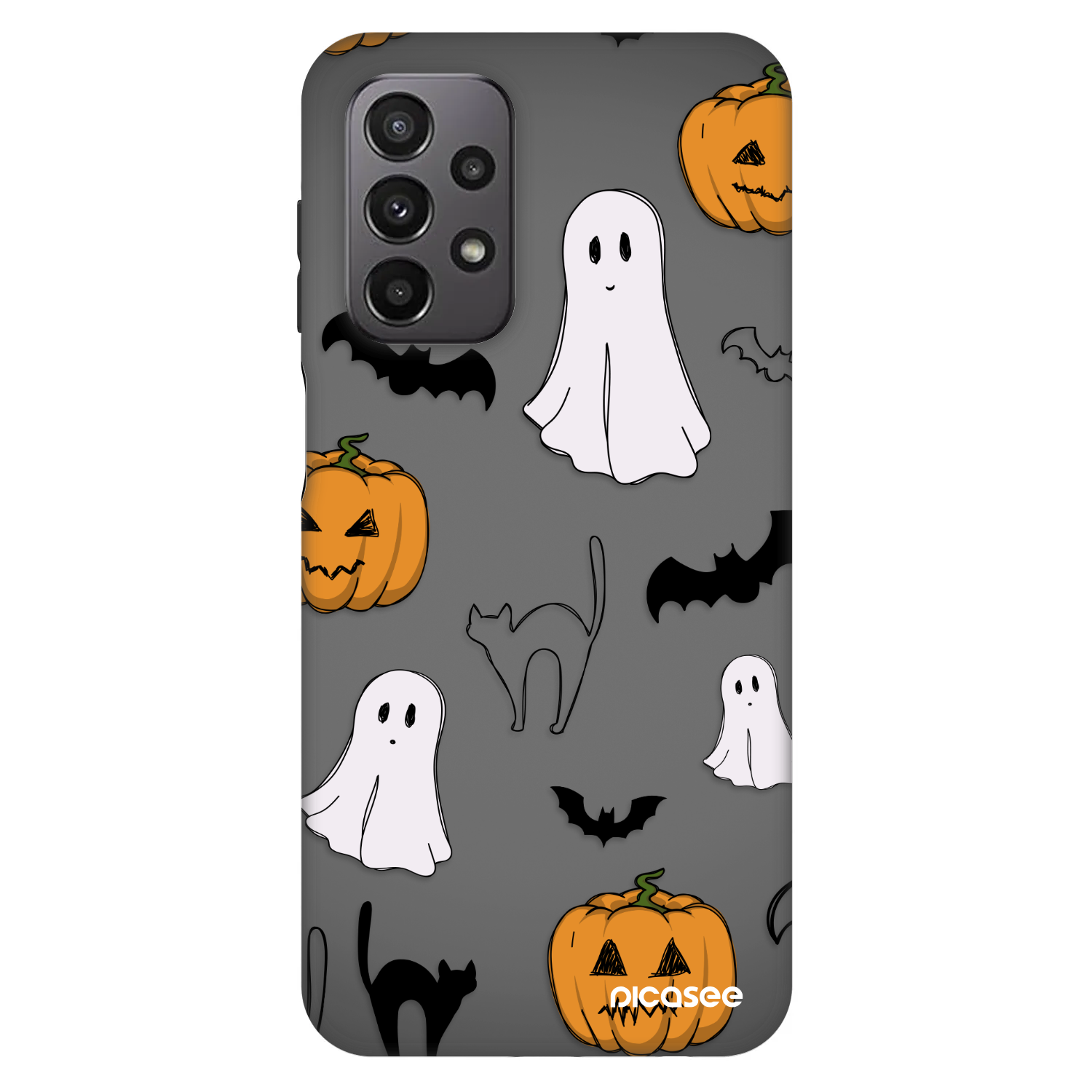 Picasee Fashion Case Samsung Galaxy A23 A235F 4G - Spooky crew