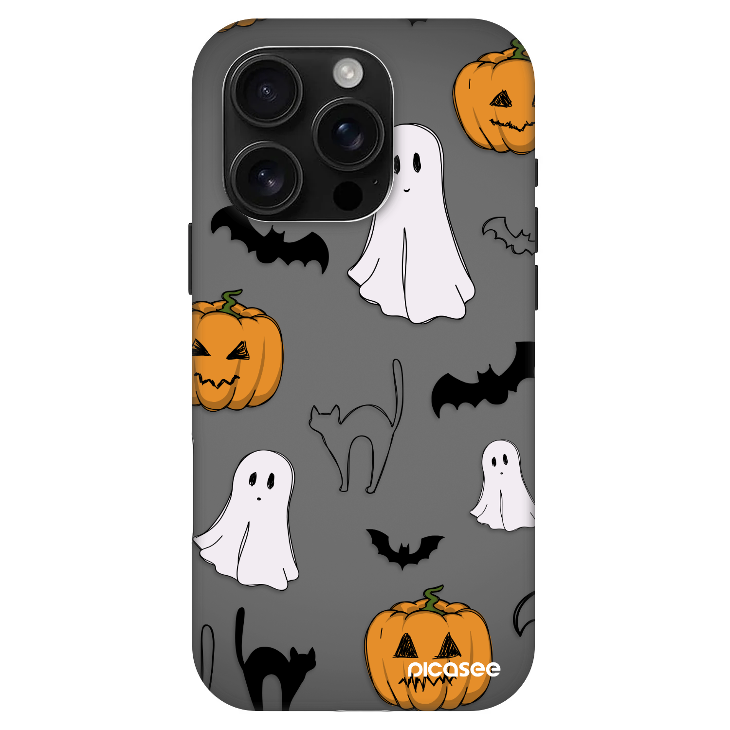 Picasee Fashion Case MagSafe Apple iPhone 16 Pro - Spooky crew