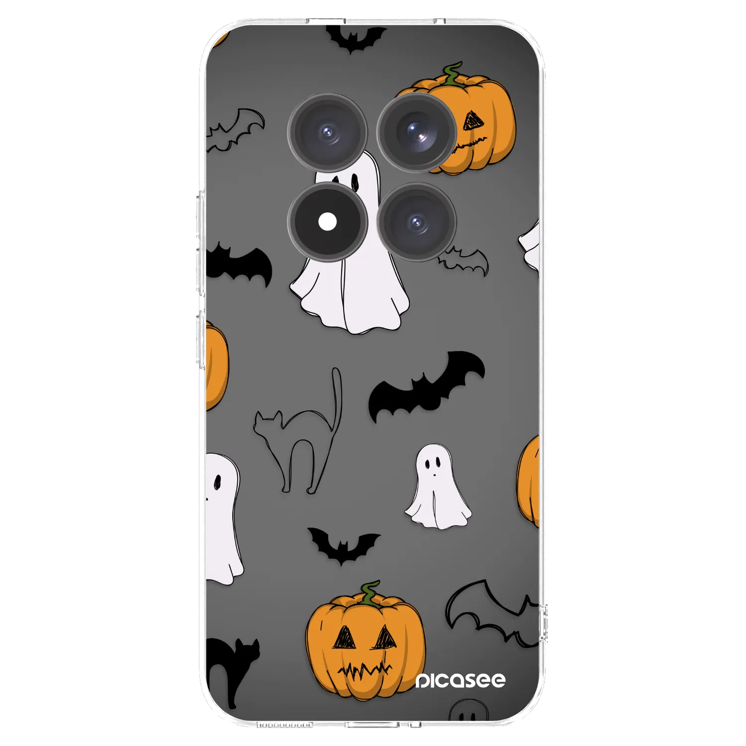 Picasee átlátszó szilikon tok az alábbi mobiltelefonokra Xiaomi Redmi Note 15 Pro+ - Spooky crew