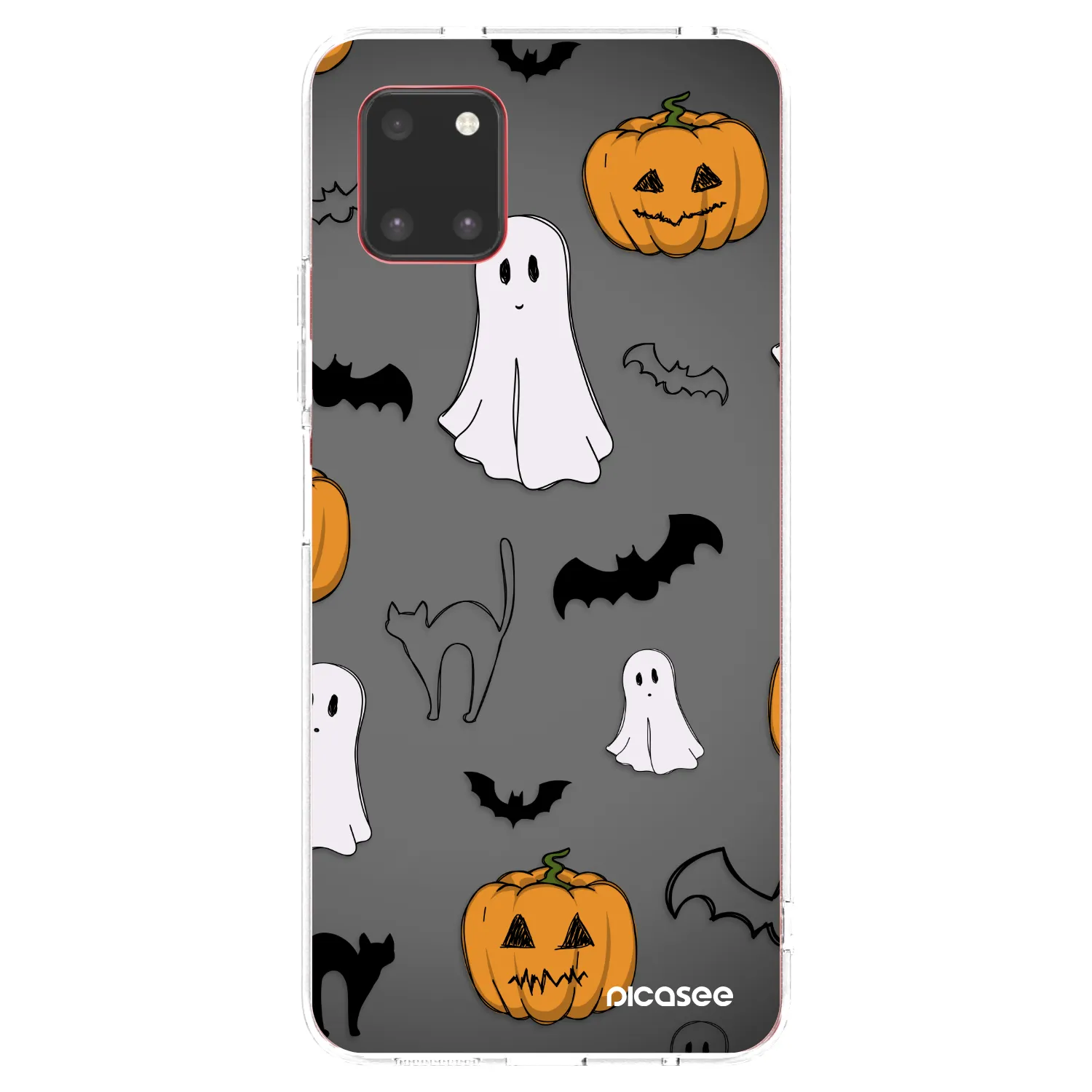 Picasee átlátszó szilikon tok az alábbi mobiltelefonokra Samsung Galaxy Note 10 Lite N770F - Spooky crew